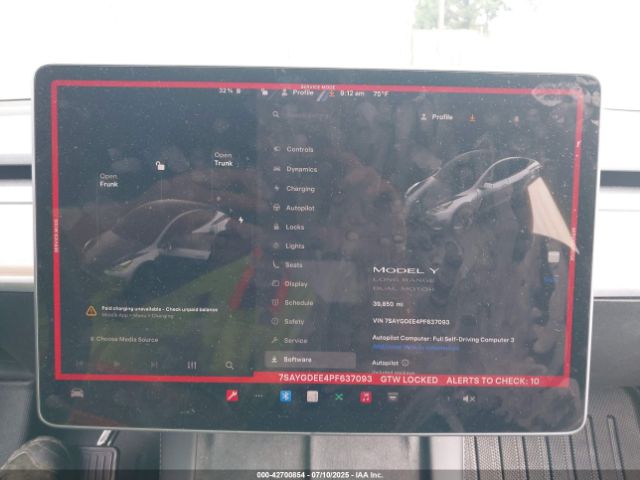 2023 TESLA MODEL Y 7SAYGDEE4PF637093 Photo 6