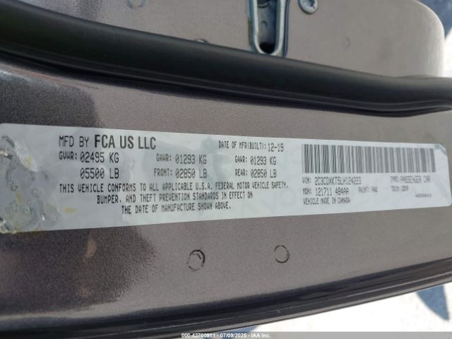 2020 DODGE CHARGER 2C3CDXKT5LH124223 Photo 8