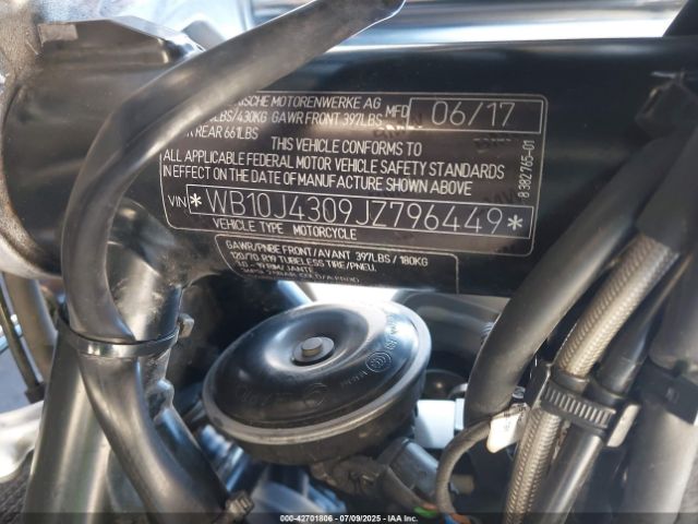 2018 BMW R NINE T WB10J4309JZ796449 Photo 9