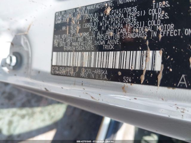 2006 TOYOTA TUNDRA 5TBRU34156S476615 Photo 8