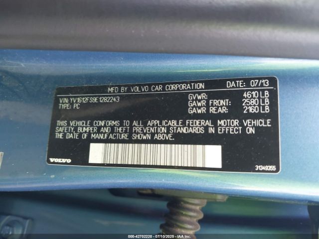 2014 VOLVO S60 YV1612FS9E1282243 Photo 8