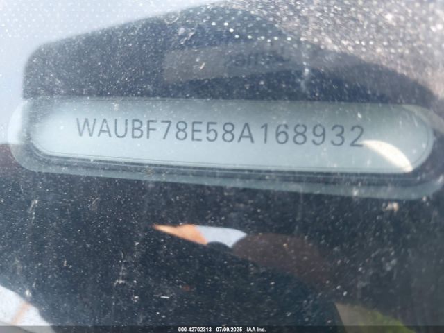 2008 AUDI A4 WAUBF78E58A168932 Photo 8