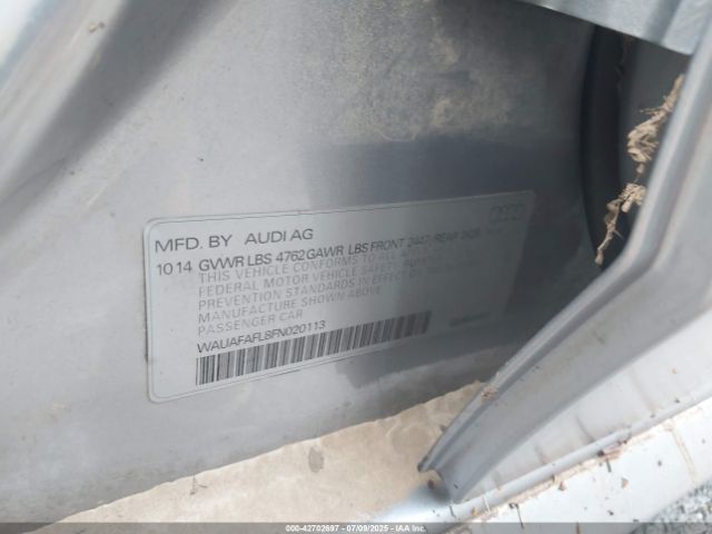 2015 AUDI A4 WAUAFAFL8FN020113 Photo 8