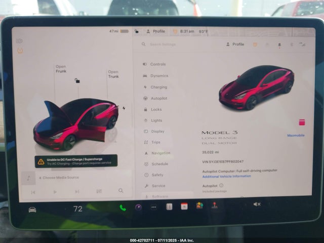 2023 TESLA MODEL 3 5YJ3E1EB7PF602047 Photo 6