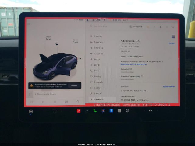 2023 TESLA MODEL 3 5YJ3E1EB3PF387895 Photo 6