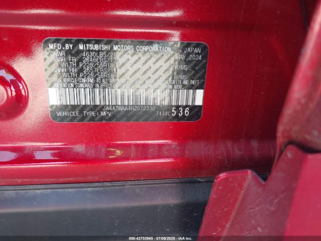 2024 MITSUBISHI ECLIPSE CROSS JA4ATWAA4RZ072330 Photo 8