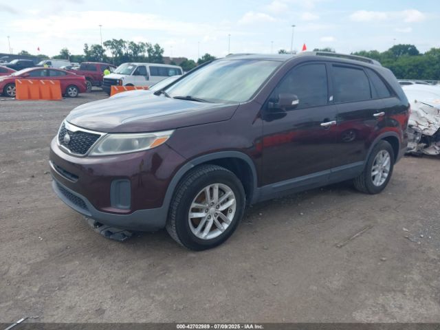 2014 KIA SORENTO 5XYKT4A71EG492509 Photo 1