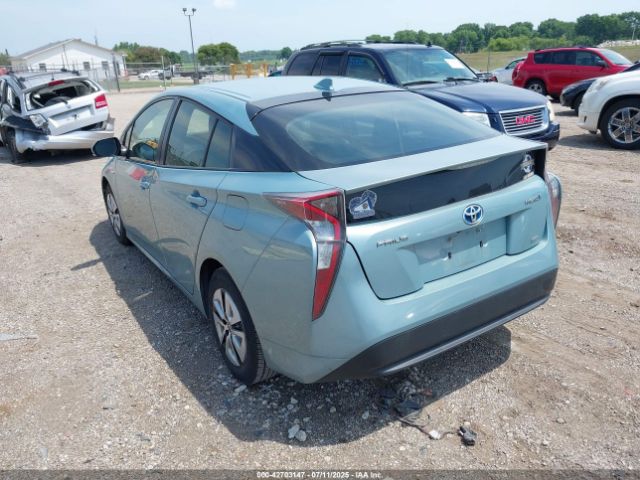 2017 TOYOTA PRIUS JTDKARFUXH3047132 Photo 2