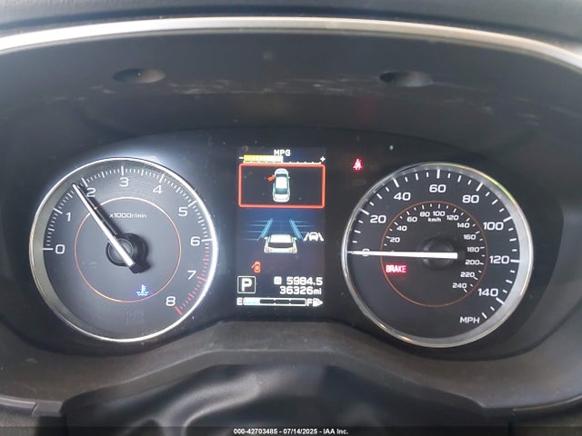 JF2GTAMCXJH325503 Subaru naturally aspirated