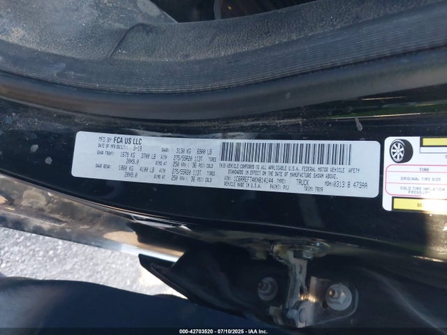 1C6RREFT4KN814144 RAM 2019