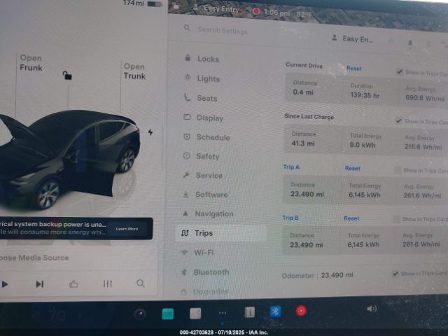 2022 TESLA MODEL Y 7SAYGDEE3NF404996 Photo 6
