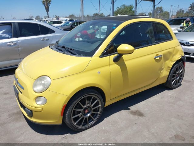 2012 FIAT 500C 3C3CFFDR5CT195225 Photo 1
