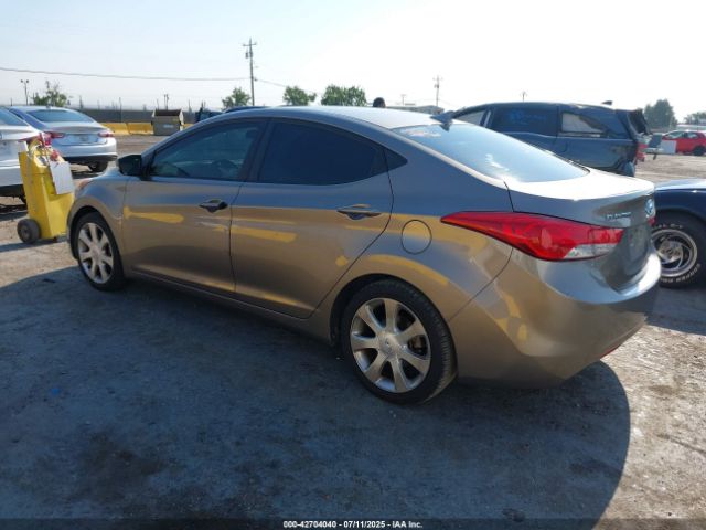 2011 HYUNDAI ELANTRA 5NPDH4AE3BH012760 Photo 2