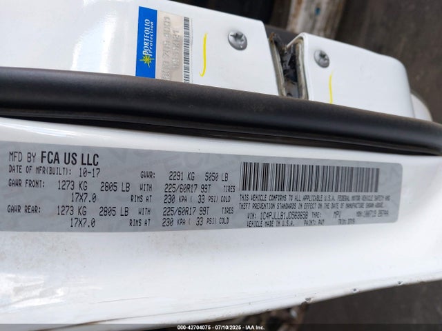 Jeep Cherokee 2018 1C4PJLLB1JD563658 Image 9