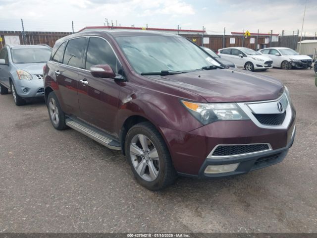 2012 ACURA MDX 2HNYD2H20CH509640