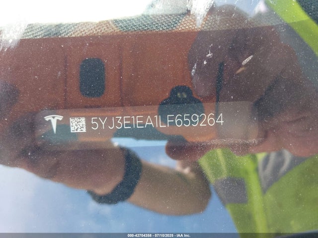 2020 TESLA MODEL 3 5YJ3E1EA1LF659264 Photo 8