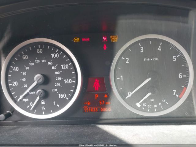 2005 BMW 545I WBANB33535CN63989 Photo 6