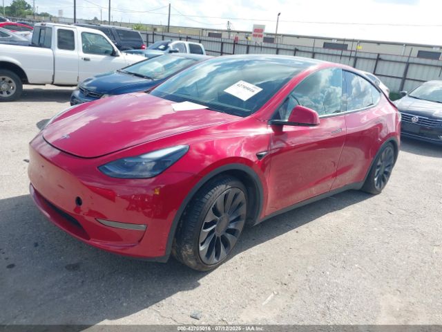 2022 TESLA MODEL Y 7SAYGDEF3NF379624 Photo 1