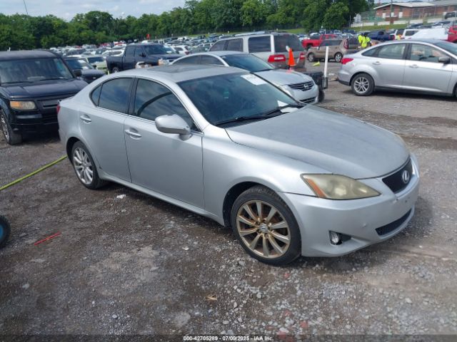 2007 LEXUS IS 250 JTHCK262275011072