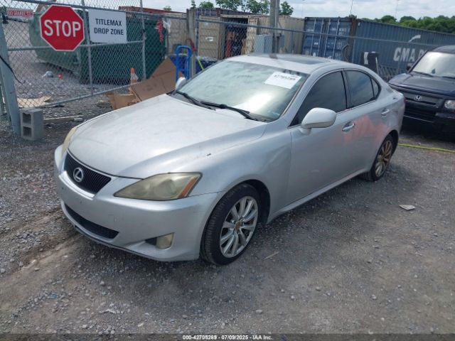 2007 LEXUS IS 250 JTHCK262275011072 Photo 1