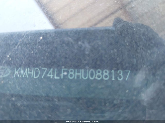KMHD74LF8HU088137 Hyundai 2017