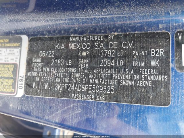 2023 KIA FORTE 3KPF24AD6PE509525 Photo 8
