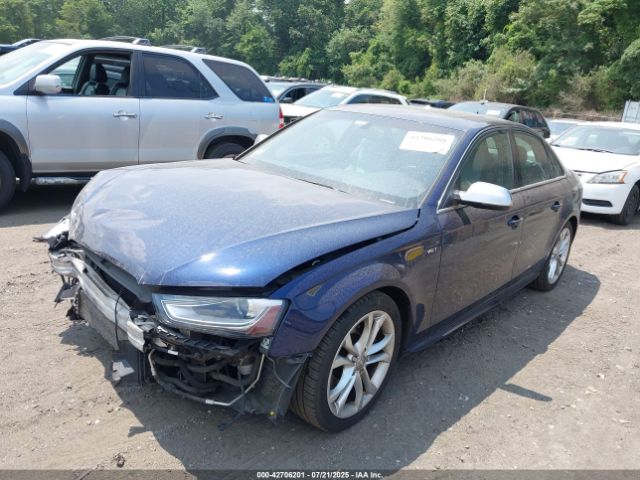 2013 AUDI S4 WAUDGAFL9DA214762 Photo 1