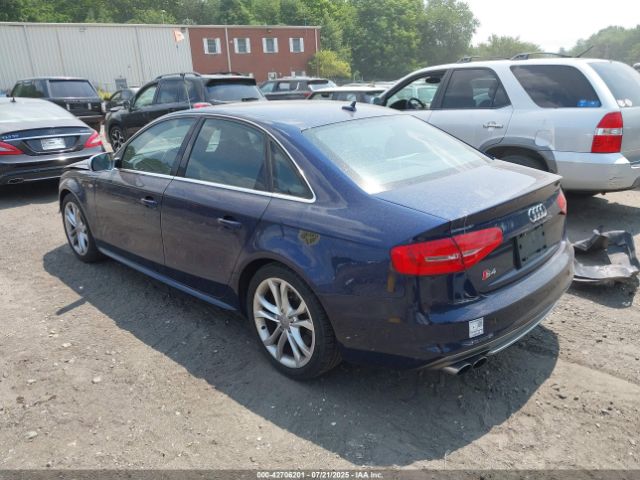2013 AUDI S4 WAUDGAFL9DA214762 Photo 2