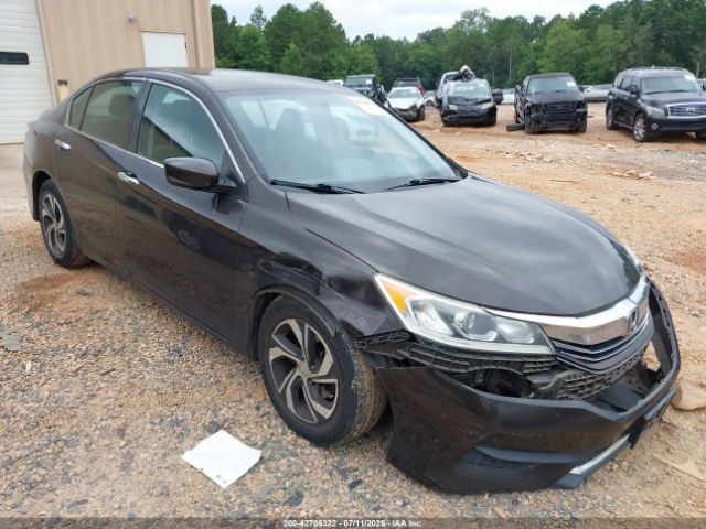 Auction sale of the 2017 Honda Accord Lx, vin: 1HGCR2F38HA109183, lot number: 42706322