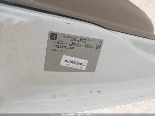1GB6G5CG7F1110806 Chev Express G4500