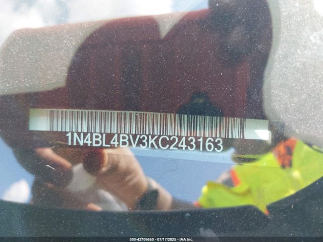 2019 NISSAN ALTIMA 1N4BL4BV3KC243163 Photo 8