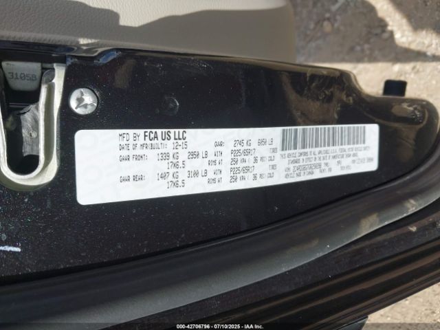 2016 DODGE GRAND CARAVAN 2C4RDGBG7GR250298 Photo 8
