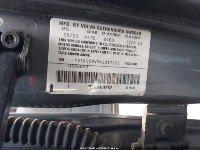 2004 VOLVO S60 YV1RS59V942317275 Photo 8