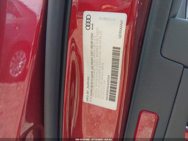 2018 AUDI A4 WAUKMAF4XJA099349 Photo 8