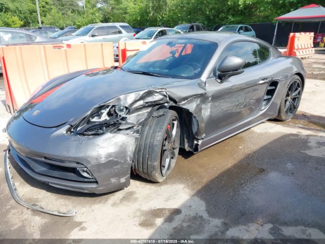 2018 PORSCHE 718 CAYMAN WP0AB2A80JS278434 Photo 1