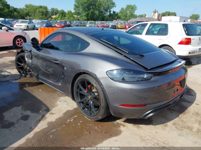 2018 PORSCHE 718 CAYMAN WP0AB2A80JS278434 Photo 2
