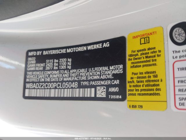 2023 BMW 840 WBADZ2C00PCL05048 Photo 8