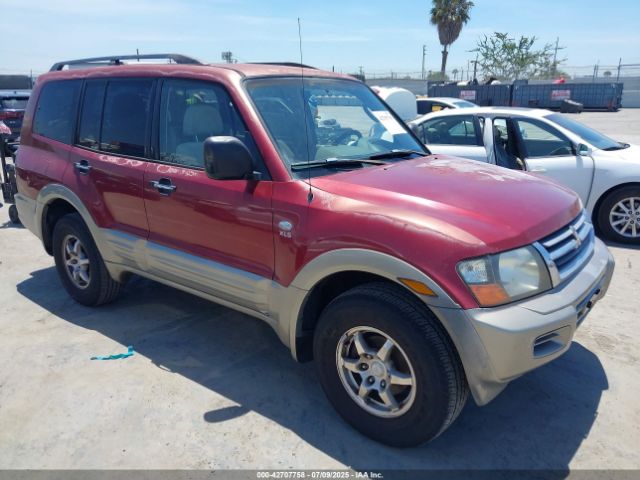 2002 MITSUBISHI MONTERO JA4MW31R32J030647