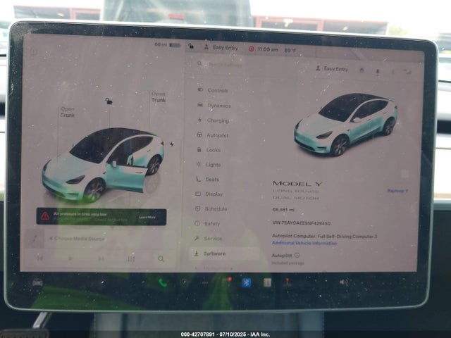 2022 TESLA MODEL Y 7SAYGAEE9NF429450 Photo 6