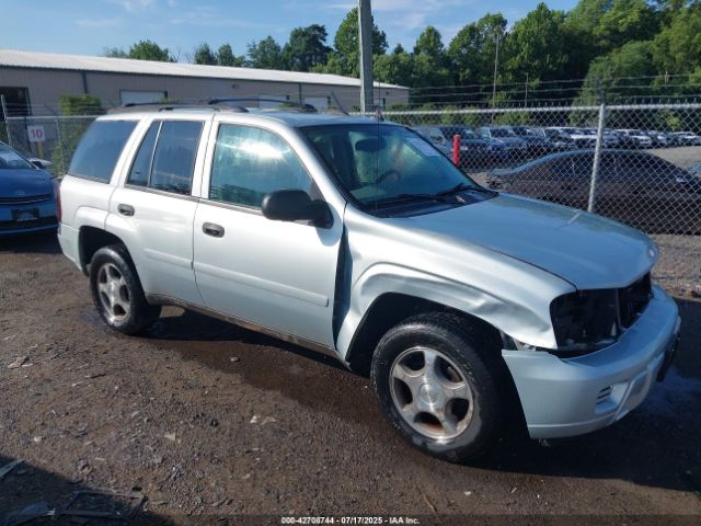 Продажа на аукционе авто 2007 Chevrolet Trailblazer Ls, vin: 1GNDT13S672285272, номер лота: 42708744