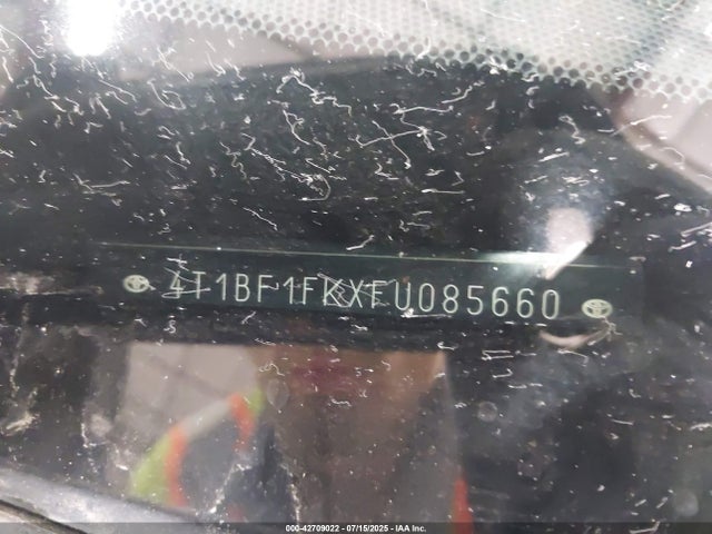4T1BF1FKXFU085660 Toyota 2ar-fe