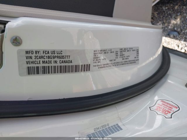 2023 CHRYSLER PACIFICA 2C4RC1BG9PR605777 Photo 8