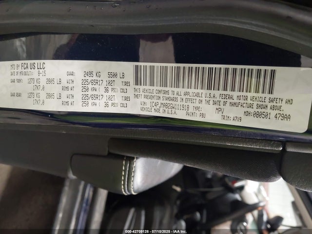 Jeep 2016 2016 1C4PJMAB2GW111918 Image 9