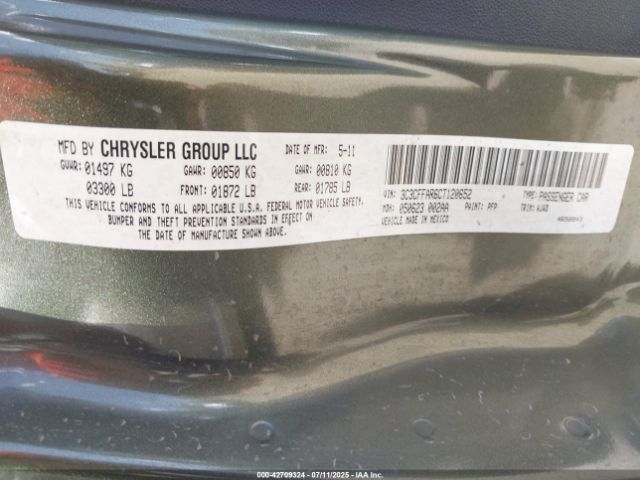 2012 FIAT 500 3C3CFFAR6CT120652 Photo 8