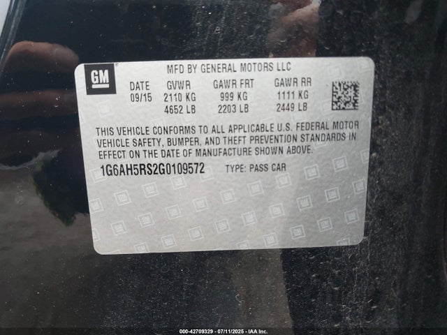 2016 CADILLAC ATS 1G6AH5RS2G0109572 Photo 8