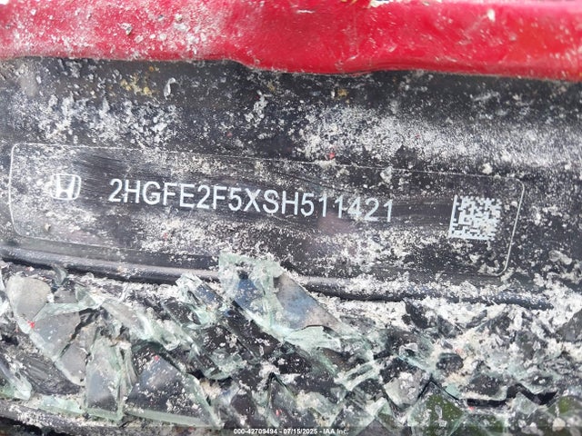 Honda Civic Sport 2025 2HGFE2F5XSH511421 Image 9