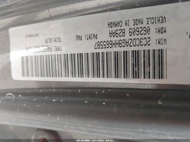 Dodge 2017 2017 2C3CDZAG9HH665587 Image 9