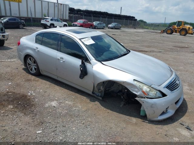 2013 Infiniti G37x მანქანა იყიდება აუქციონზე, vin: JN1CV6AR2DM757711, აუქციონის ნომერი: 42710099