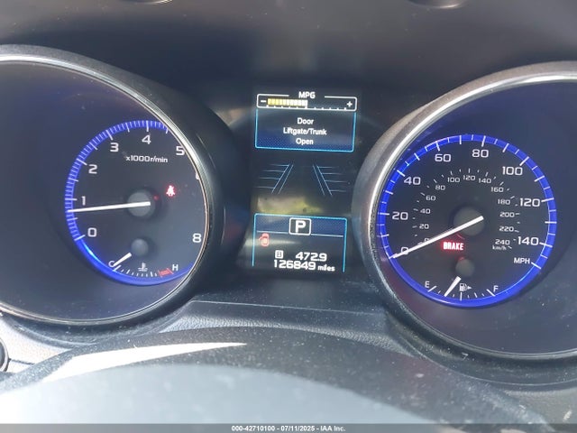 Subaru 2.5l u6 2015 4S3BNBF67F3030492 Image 7
