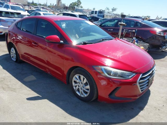 2018 HYUNDAI ELANTRA KMHD74LF0JU547375